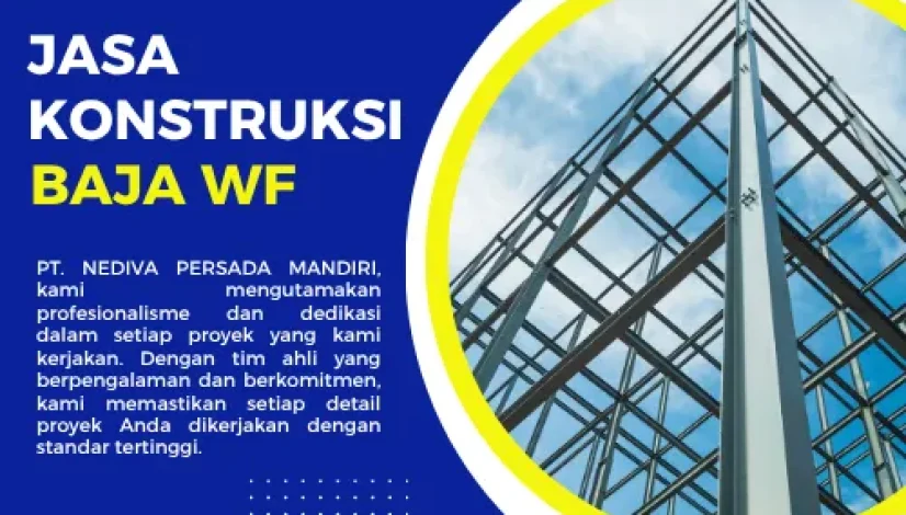 Jasa Konstruksi Baja WF