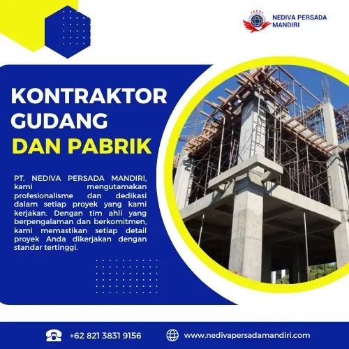 Kontraktor Gudang dan Pabrik