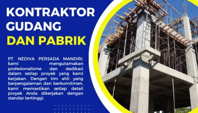 Kontraktor Gudang dan Pabrik